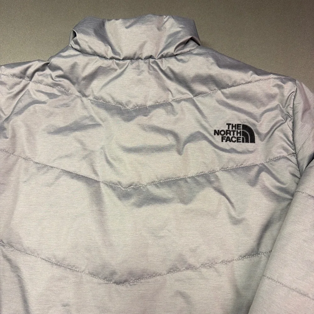 The North Face‎ Jacket Mens Small Gray Full Zip Junction Insulated